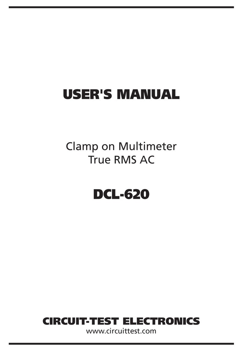 Circuit-test DCL-620 user manual