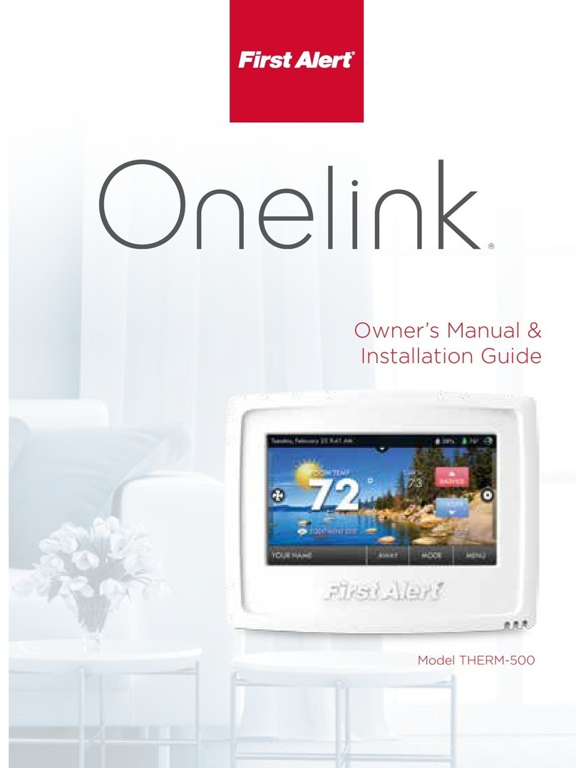 First Alert Onelink THERM-500 Troubleshooting guide