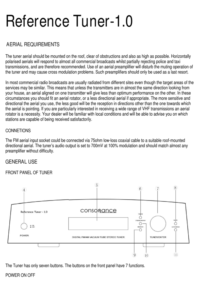 Consonance Tuner-1.0 Reference