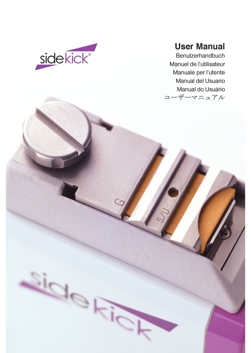 Hu-Friedy Sidekick User manual