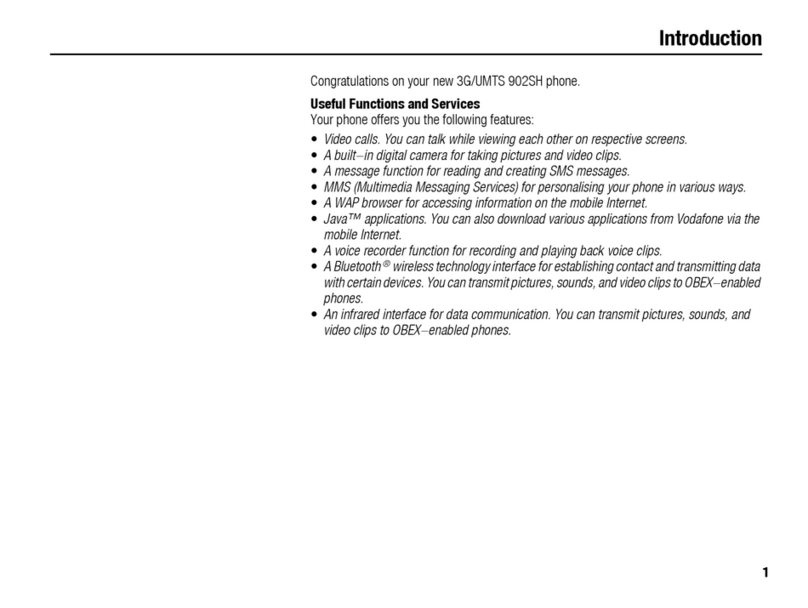 Sharp 902SH User manual