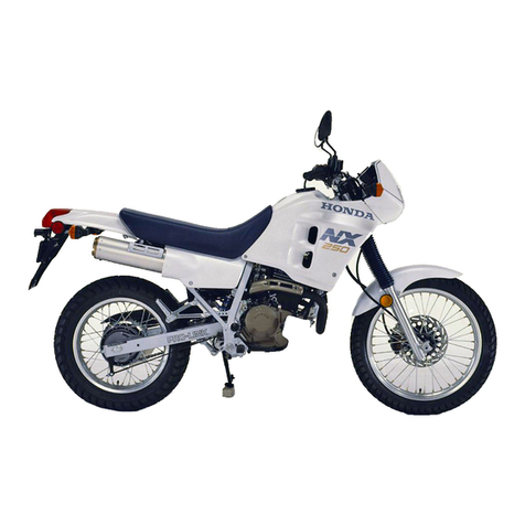 Honda NX250 owner's manual
