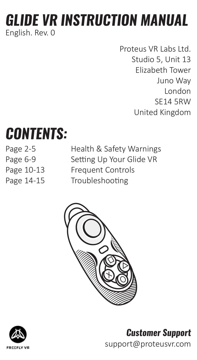 Proteus VR Labs Ltd GLIDE VR instruction manual