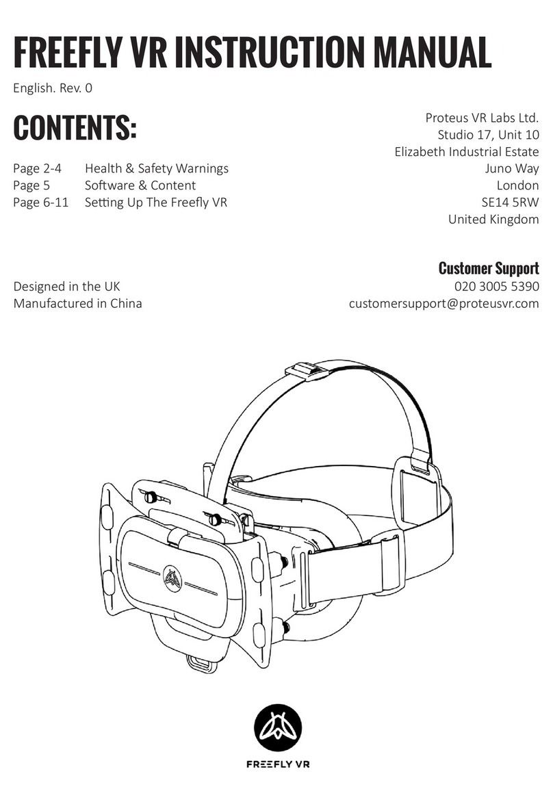 Proteus VR Labs Ltd Freefly VR instruction manual