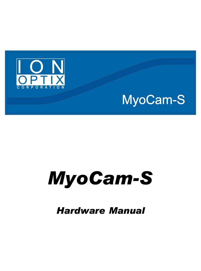 ION Optix MyoCam-S Hardware manual