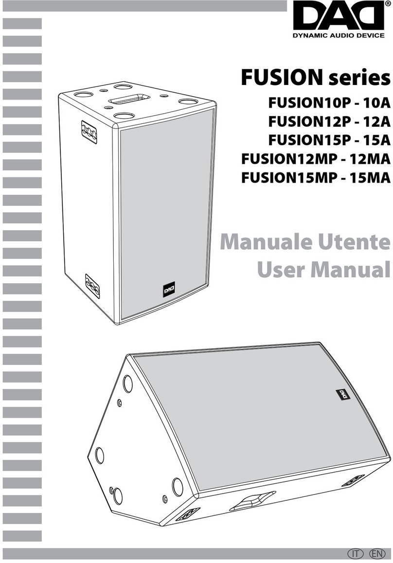 DAD Fusion10P-10A User manual DAD Fusion10P-10A User manual