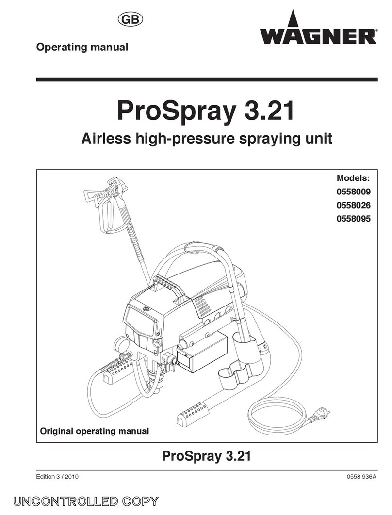 WAGNER ProSpray 3.21 0558009 User manual