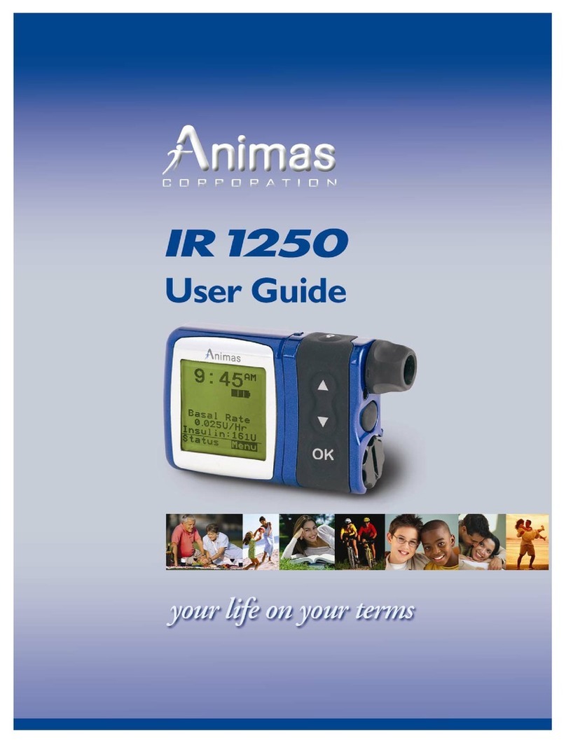 Animas IR 1250 user guide