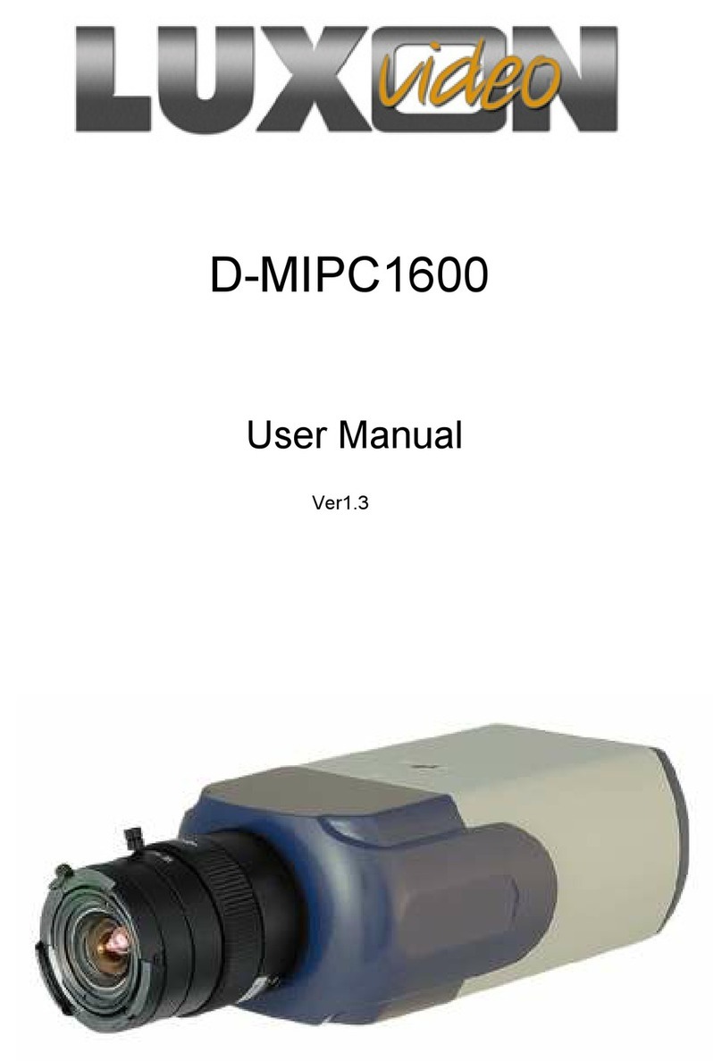 Luxon Video D-MIPC1600 user manual