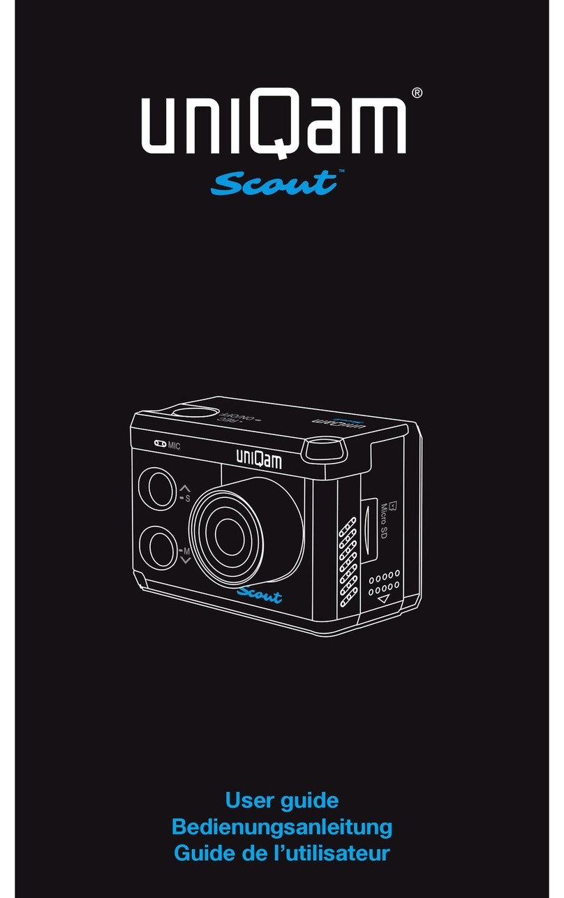 uniQam Scout User manual