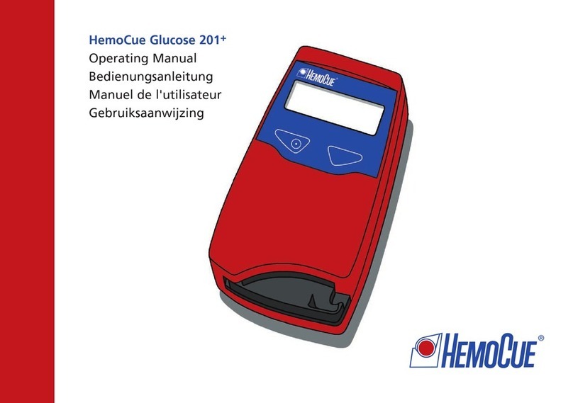 HemoCue Glucose 201+ operating manual