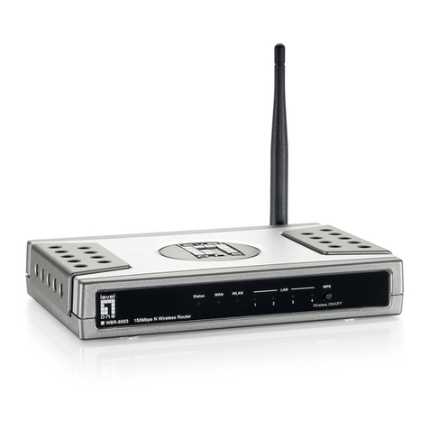 LevelOne WBR-6003 Setup & user guide