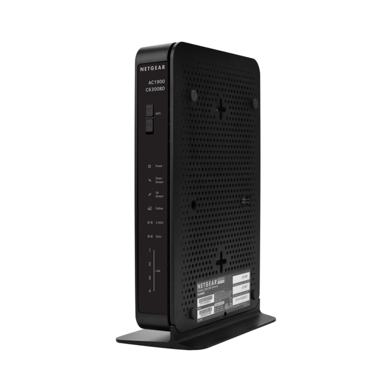 NETGEAR C6300BD User manual
