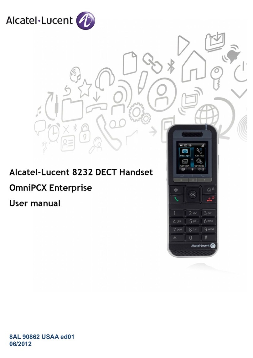 Alcatel-Lucent 8232 user manual