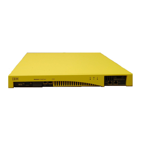 IBM WebSphere XS40 Installation manual IBM WebSphere XS40 Installation manual