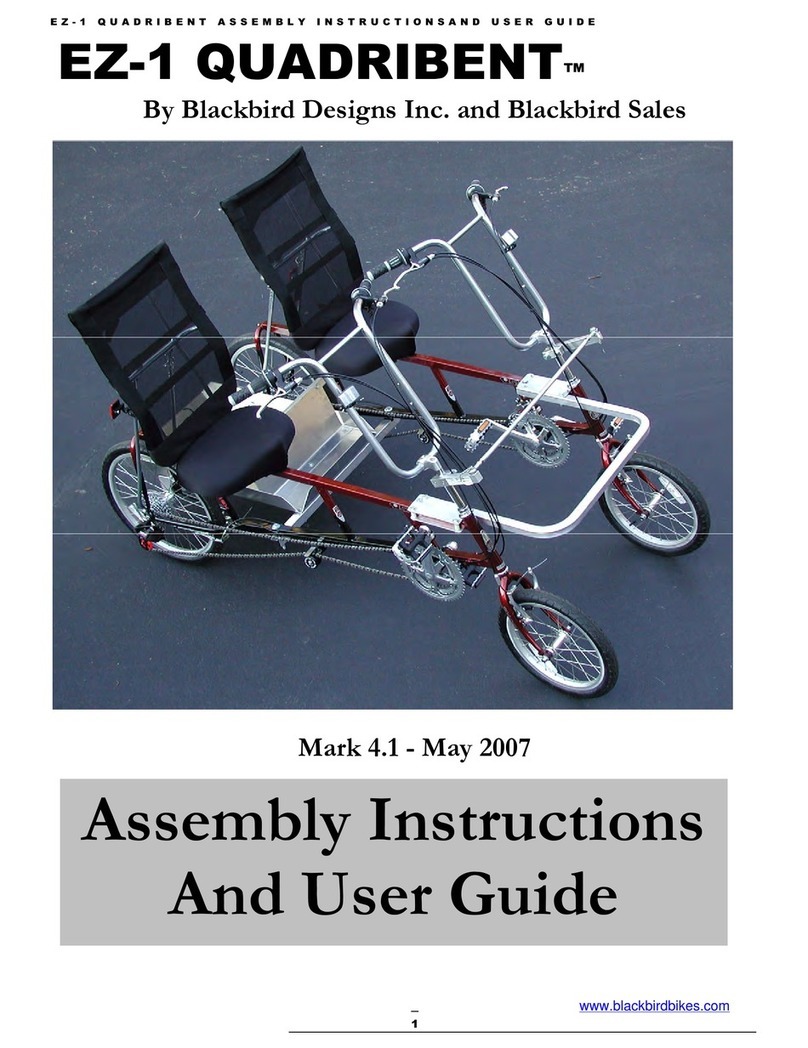 Blackbird EZ-1 Classic Quadribent user manual