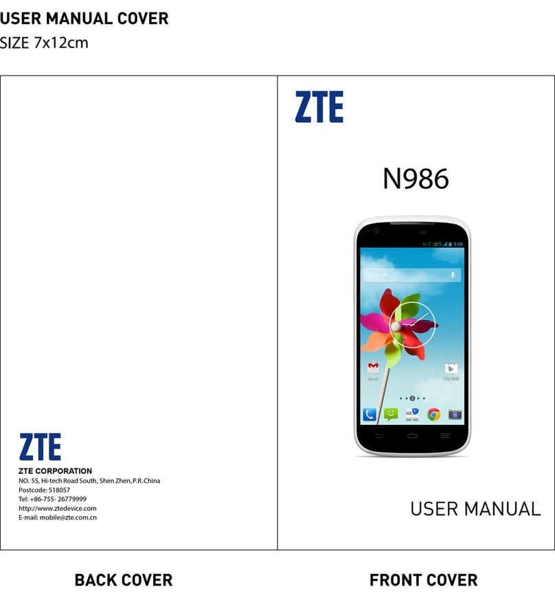 Zte N986 User manual