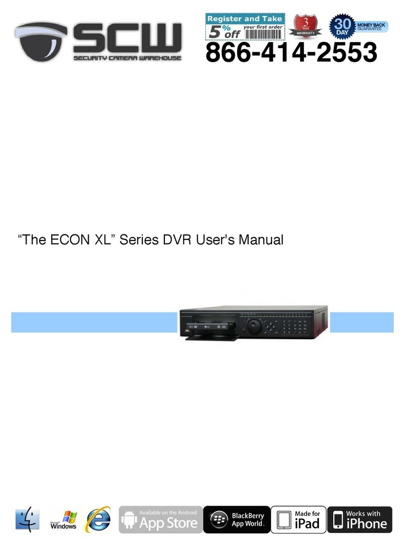 SCW The ECON XL series User manual