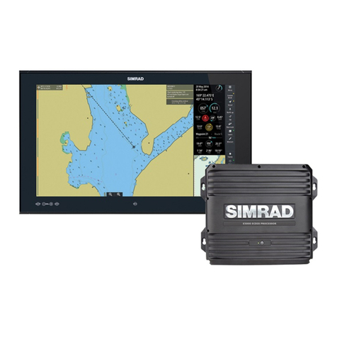 Simrad E5024 ECDIS User manual