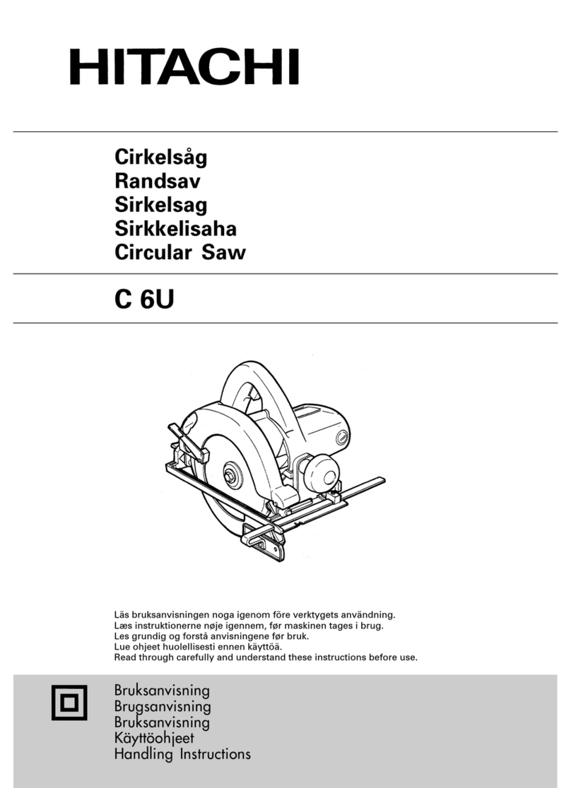 Hitachi C 6U User manual
