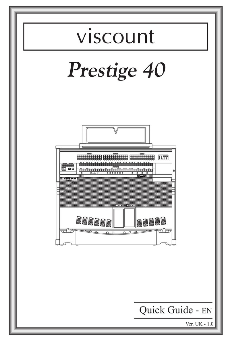 Viscount Prestige 40 quick start guide