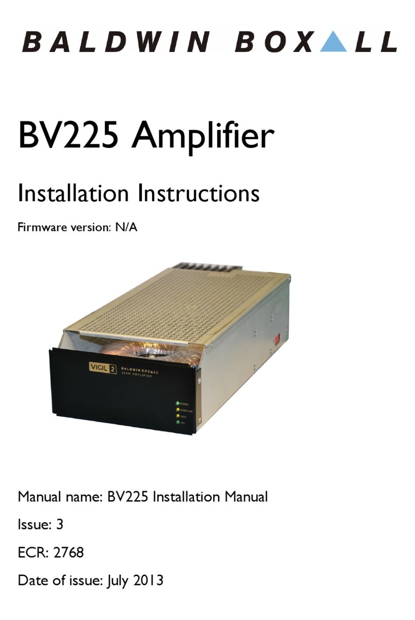 Baldwin Boxall BV225 installation instructions