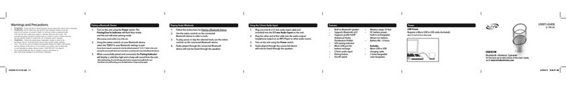 iLive ISB03W User manual