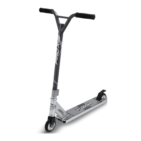 Fuzion PRO X-3 F0117 owner's manual