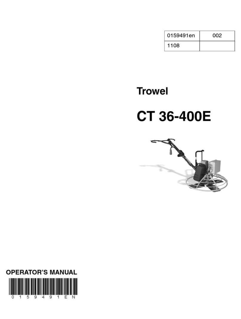 Wacker Neuson CT 36-400E Operator's manual