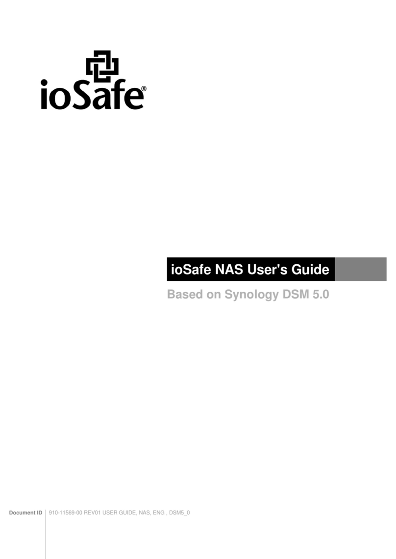 ioSafe NAS User manual