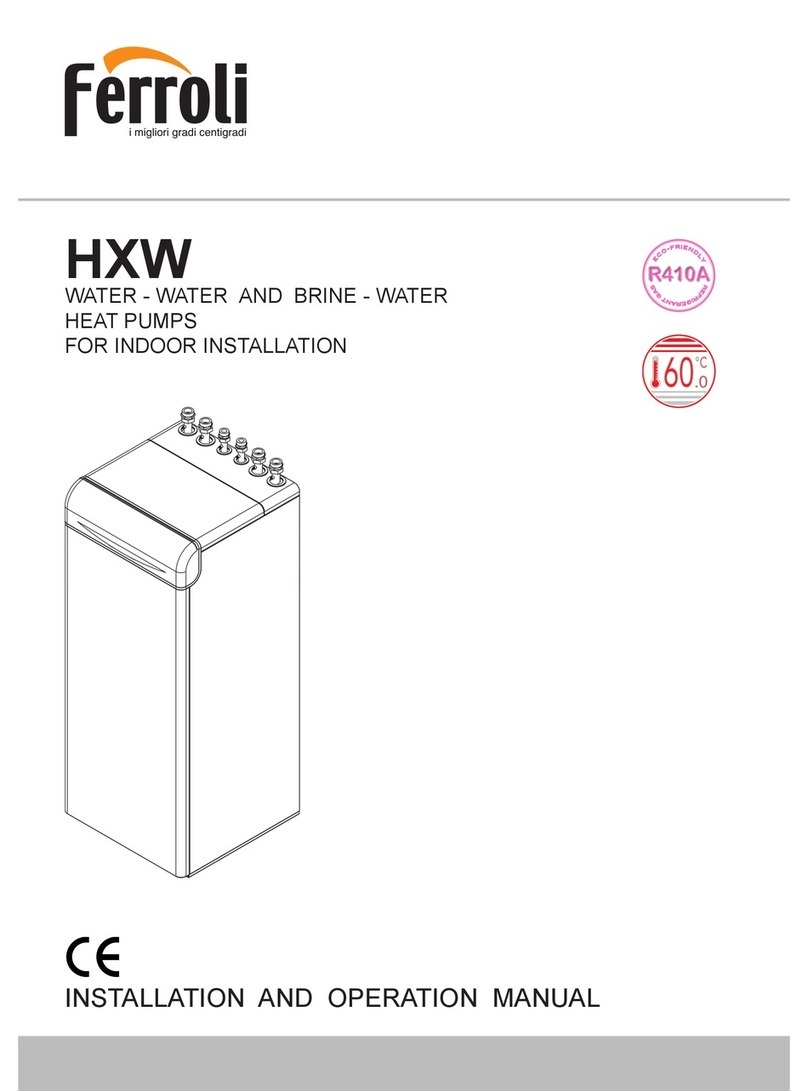 Ferroli HXW User manual