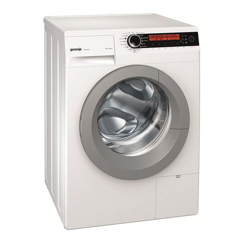 Gorenje W9865E Detailed instructions
