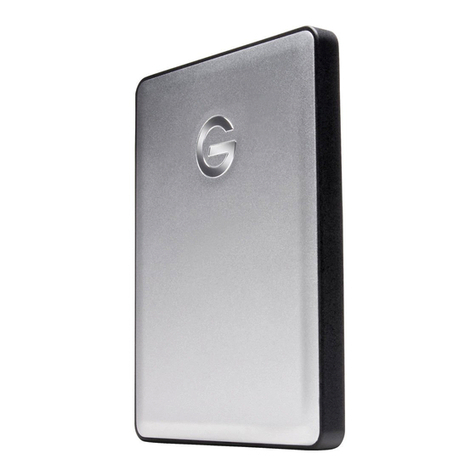 G-Technology G-DRIVE mobile USB User manual