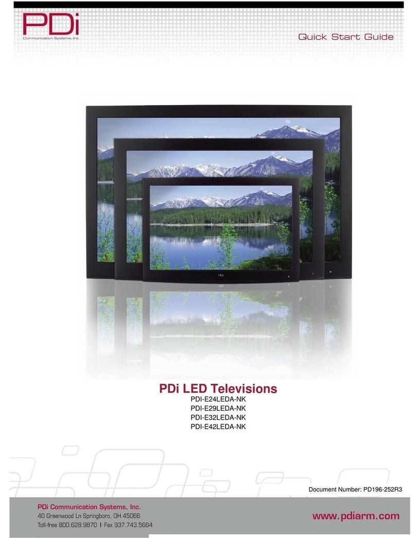 PDi PDI-E24LEDA-NK User manual