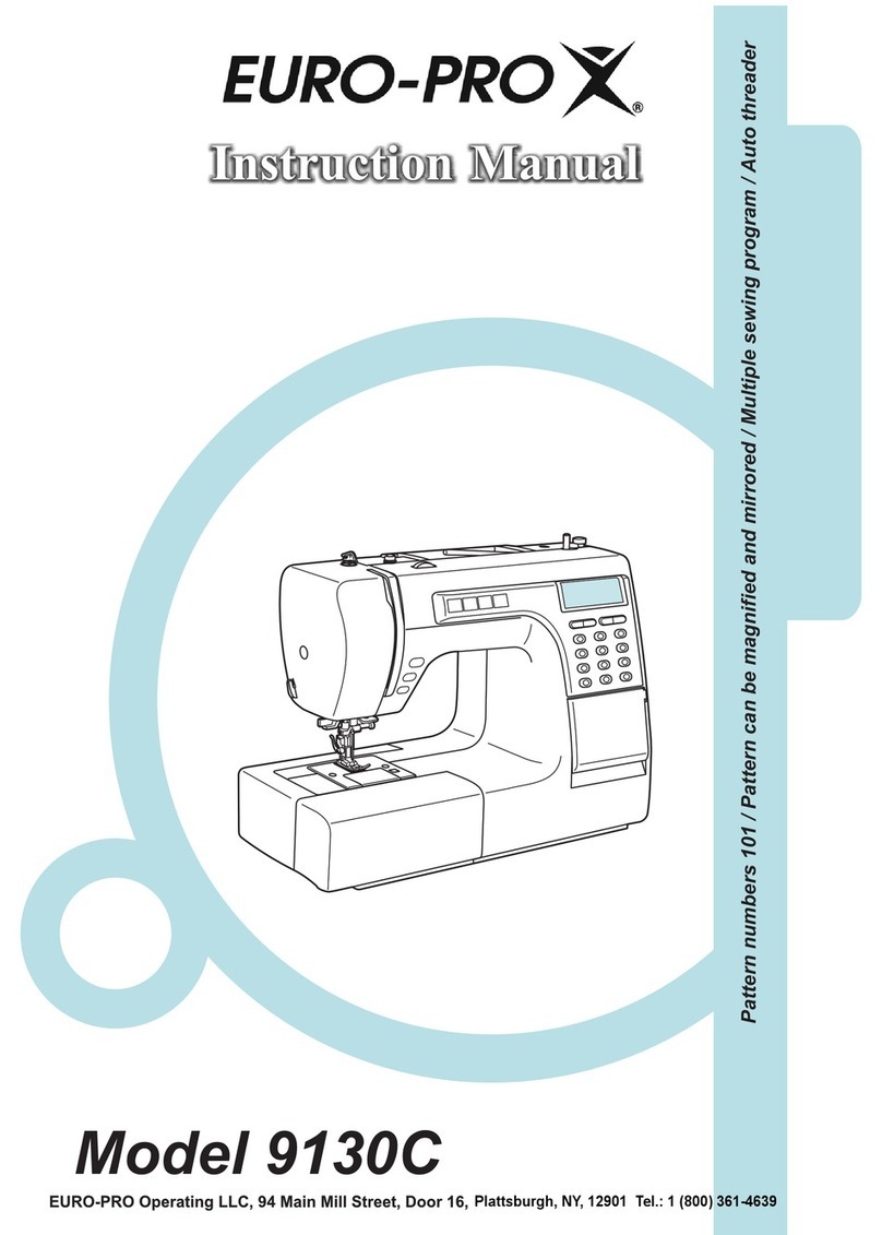 EUROPRO 9130C instruction manual
