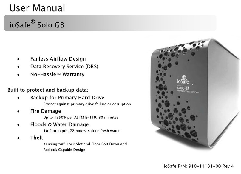 ioSafe Solo G3 User manual
