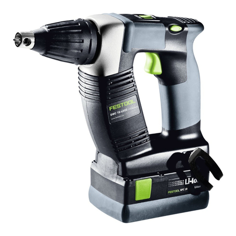 Festool DWC 18-2500 Original operating manual