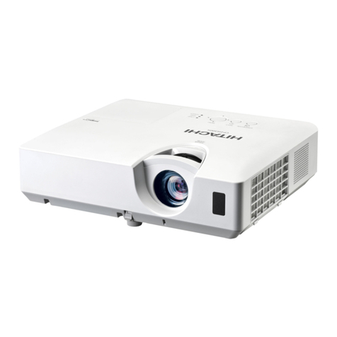 Hitachi CP-X2530WN User manual