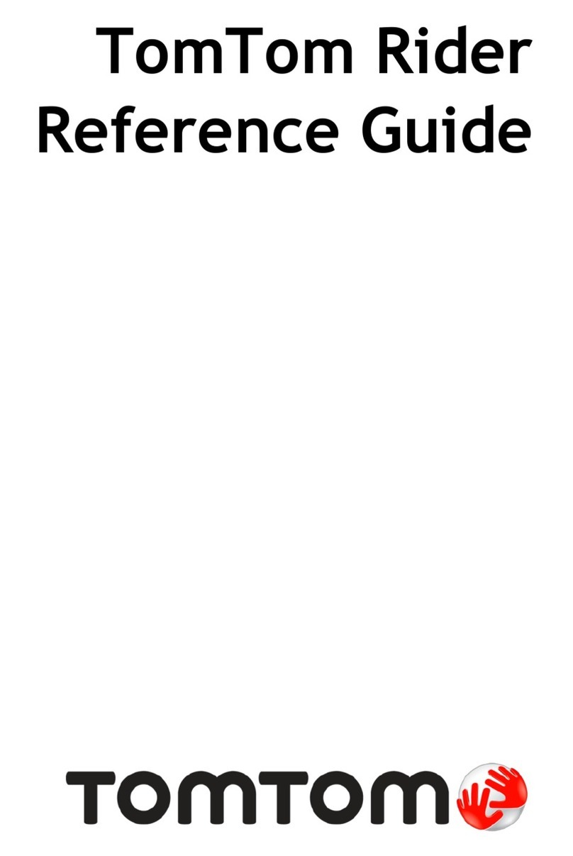 TomTom RIDER reference guide