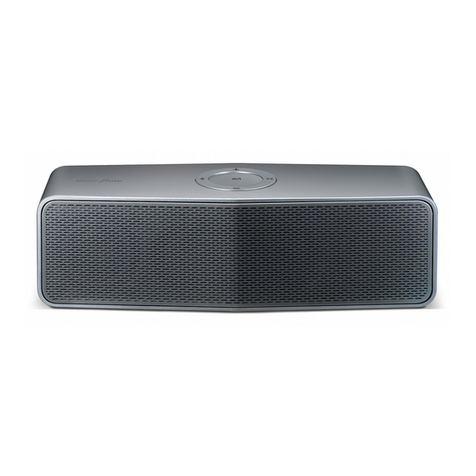 LG MUSIC FLOW P7 NP7550 owner's manual