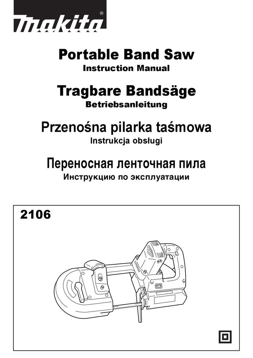 Makita 2106 instruction manual