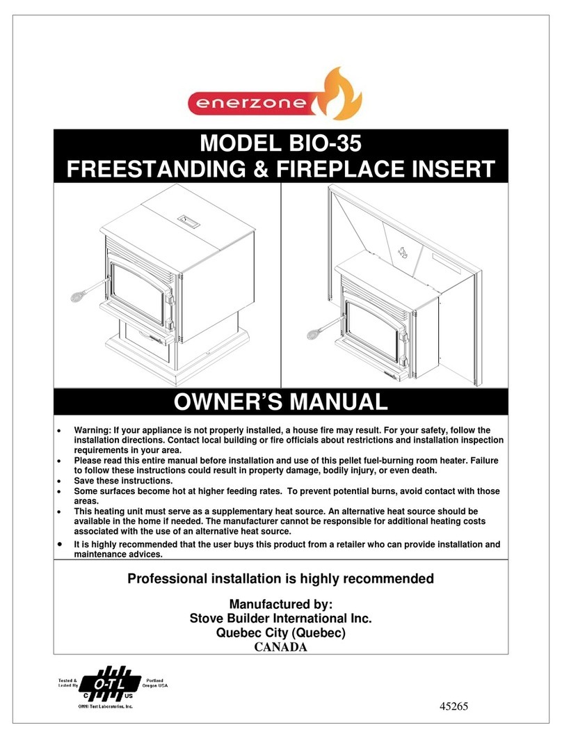 Enerzone BIO-35 User manual Enerzone BIO-35 User manual