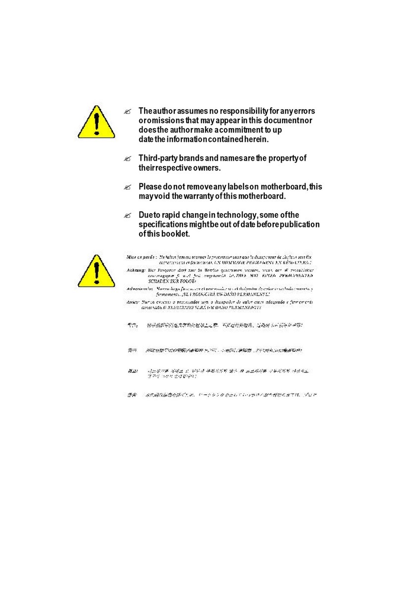 Pentium GA-8SIML user manual
