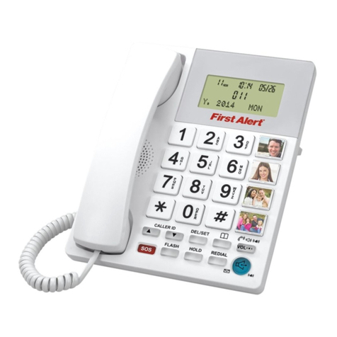 First Alert SFA3275 user manual