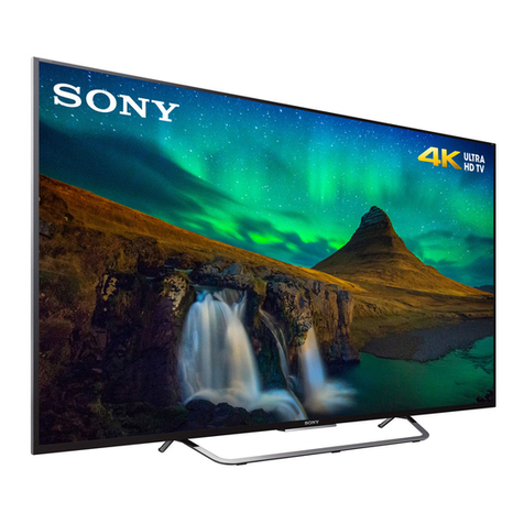 Sony Bravia XBR-55X850C User manual