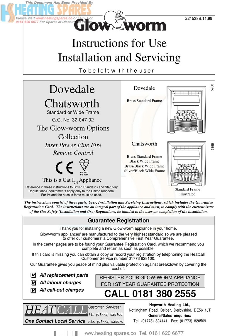 Glowworm Dovedale User manual