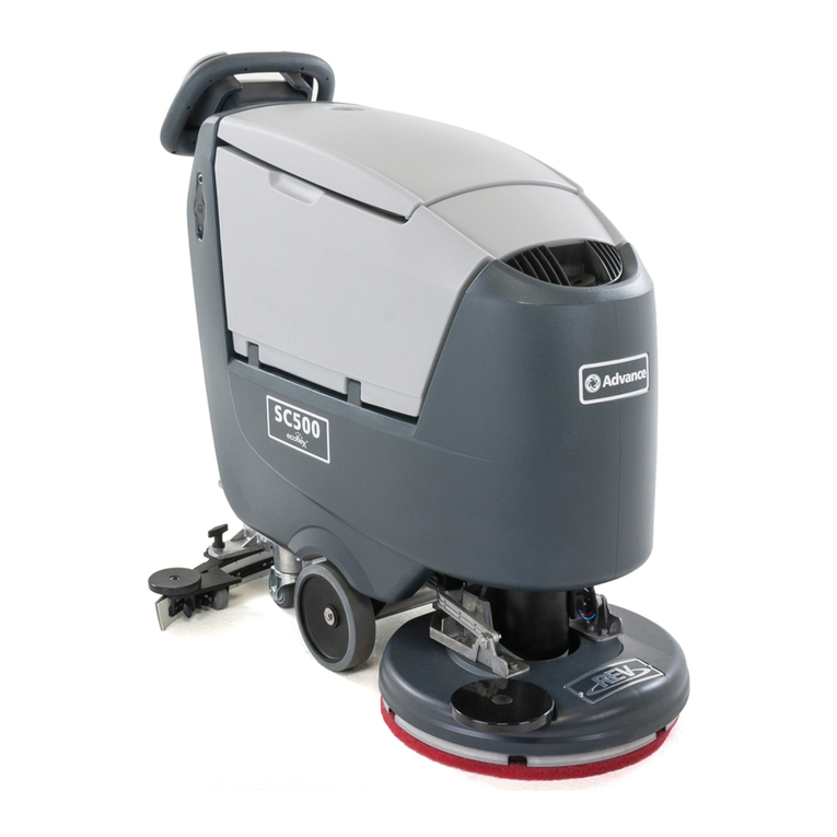 Nilfisk-Advance SC500 operating instructions