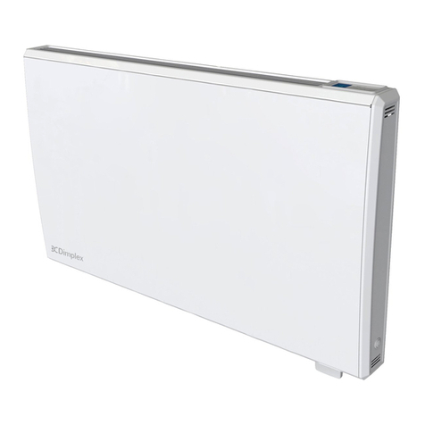 Dimplex QRAD150 operating instructions