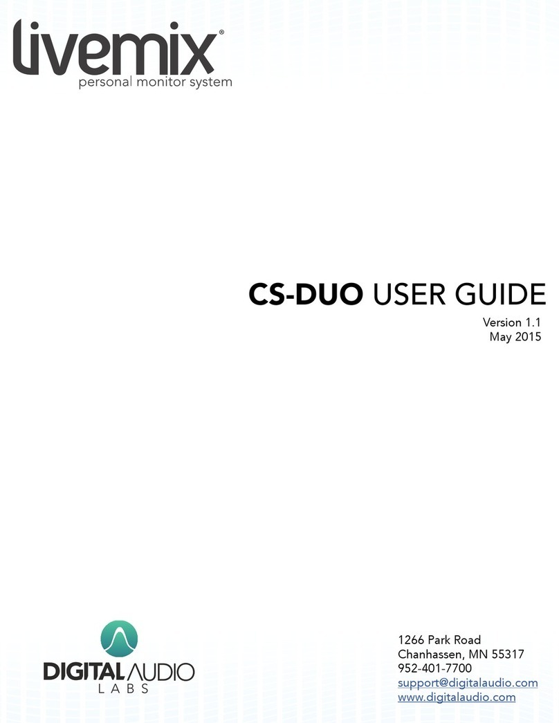 Digital Audio Labs CS-DUO User manual