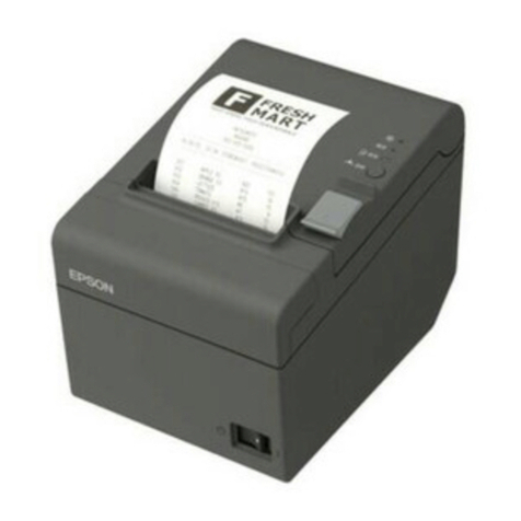 Epson TM-T83II Use and care manual